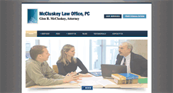 Desktop Screenshot of glen-law-office.com